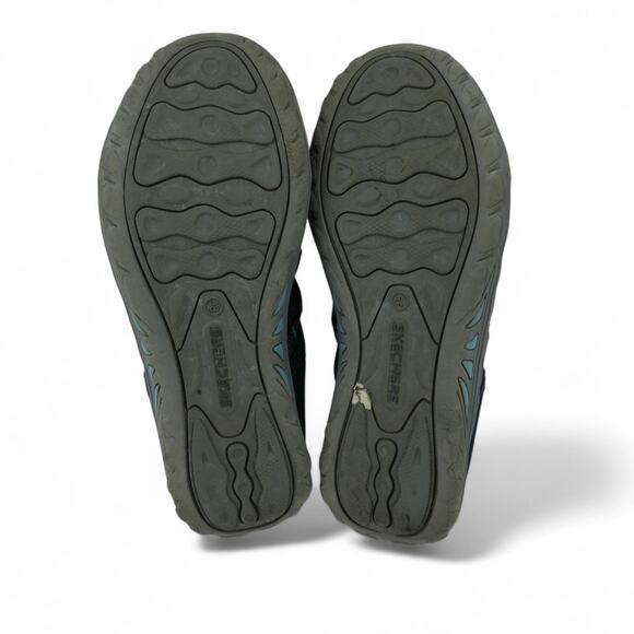 Skechers Reggae Fest Athletic Walking Shoes Womens 7 Blue Outdoors 49589 - Picture 9 of 11